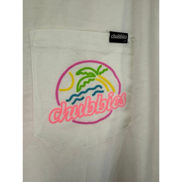 Chubbies Men’s T-Shirt The Neon Dream XXL NWT - Picture 2 of 6